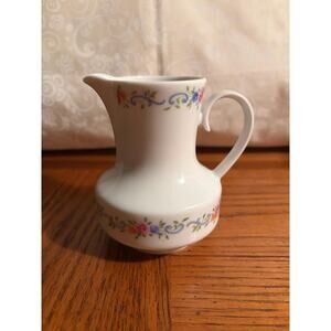 Bavarian Fine China Winterling Creamer | Vintage German Floral Porcelain Pitcher